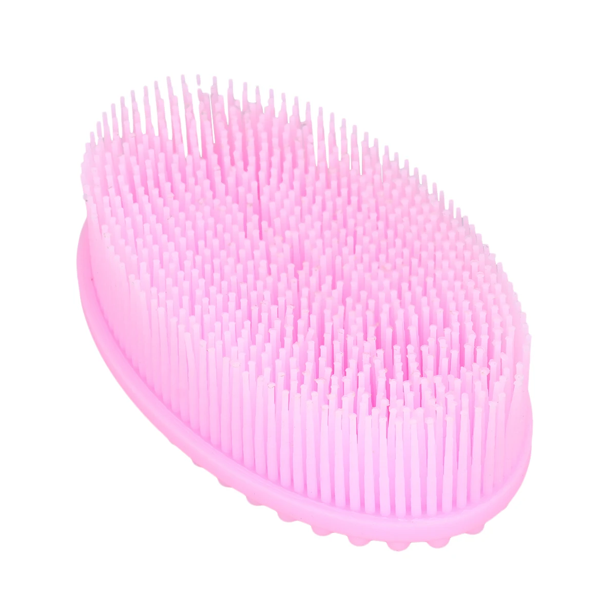 

Silicone Scalp Brush Bath Body Massager Washing Comb Body Shower Bath Spa Shampoo Brush(Pink Plastic Box)