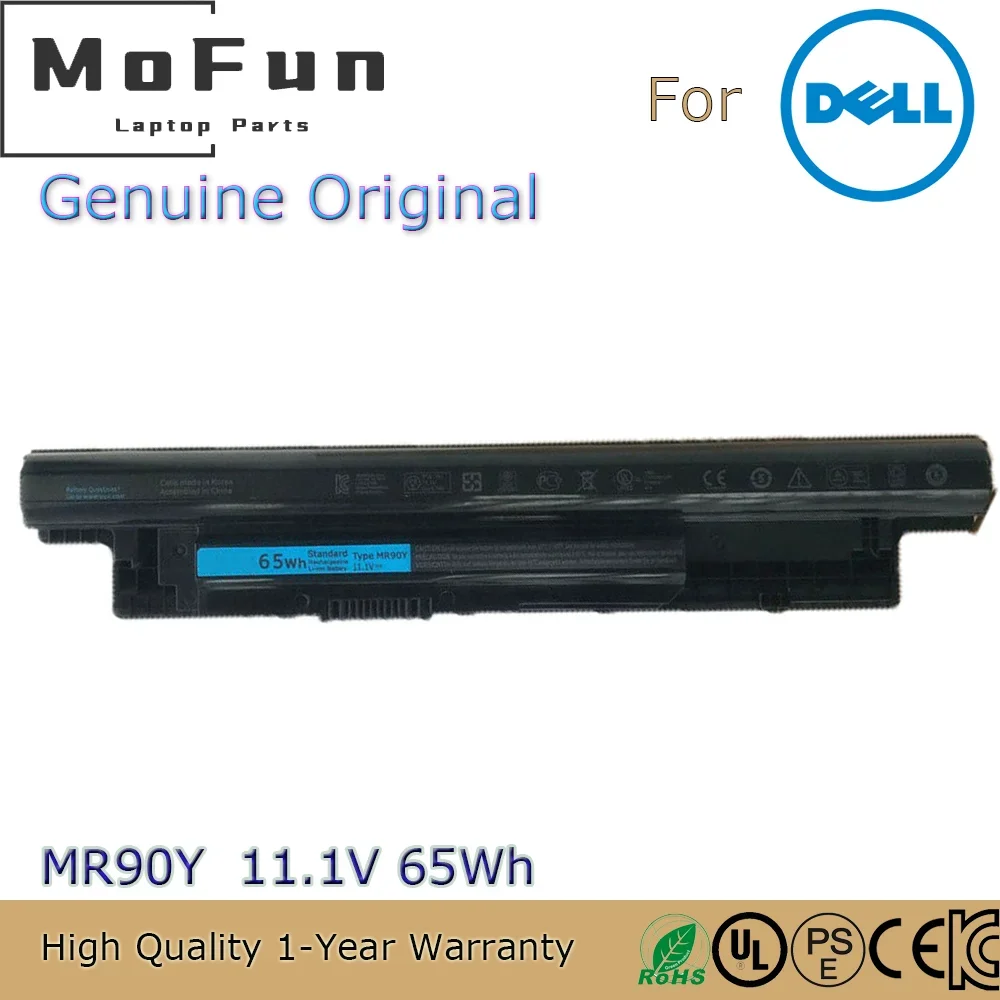 

Brand New Original MR90Y 11.1V 65Wh Laptop Battery for Dell Inspiron 3421 5421 15-3521 5521 3721 XCMRD etc.