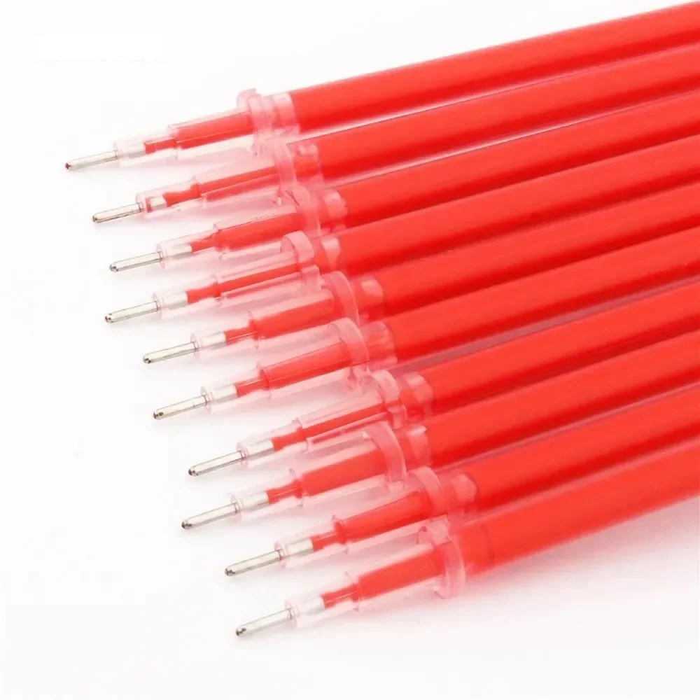 0,38/0,5mm Gelstift-Nachfüllungen Set Schreibwaren Schul- und Bürobedarf Schwarze Blaue Rote Tintenstäbe für Neutral-Gelstifte – Detail 6