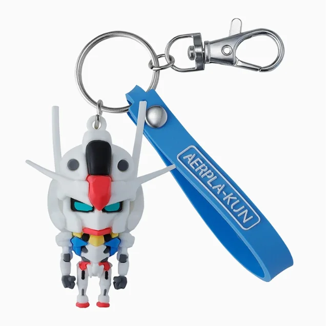 โมเดล Bandai, Zagu โมเดล Jun, Xia Ya Zagu Jun, Jimกันดั้มลมวิญญาณพวงกุญแจยางสามมิติ