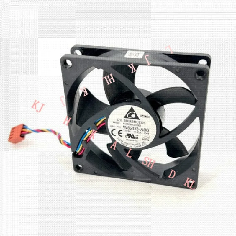

N AUB0812HHD Desktop Cooling Fan W52D3-A00 MODEL 80mm x 80mm 12V 0.40A