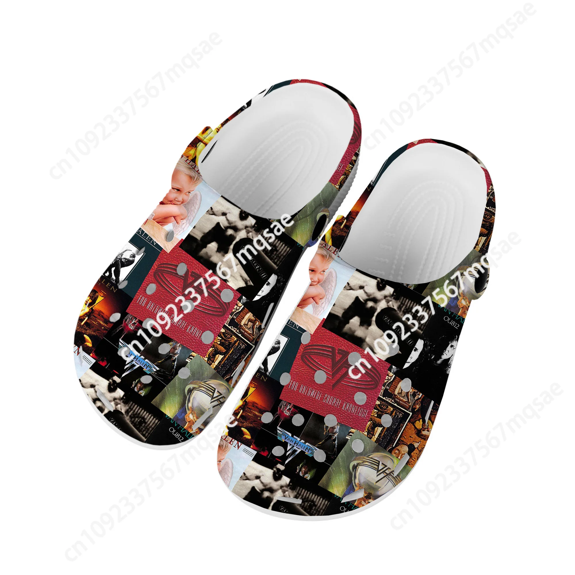 Van Evh 5150 Stripes Halen Home Clogs Custom Water Shoes Mens Womens Teenager Shoe Garden Clog 1984 Sandals Beach Hole Slippers