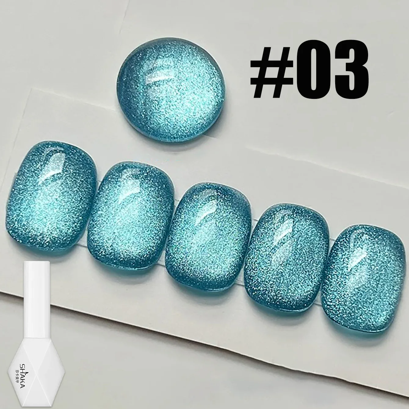 ยาทาเล็บเจล SHAKA Autumn Melbourne Cat Eye 1 ชิ้น คอลเลคชั่นใหม่ปี 2025 สีสันสดใส พร้อมอุปกรณ์ตกแต่งเล็บโดปามีน