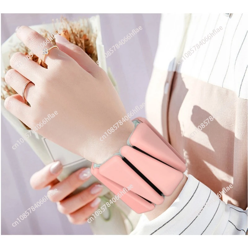 

Two-Tone Weight Bracelet Silicone Wrist and Ankle Strength Training Lead Block Stealth Gear Pair