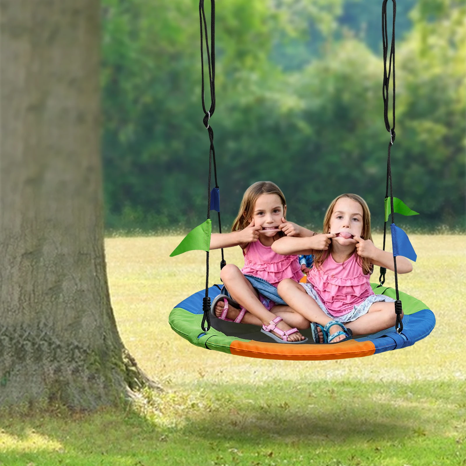 100cm Adjustable Length, 661 Pounds, Oxford Waterproof, Suitable For Outdoor Hanging Tree Swing For Children And Adults