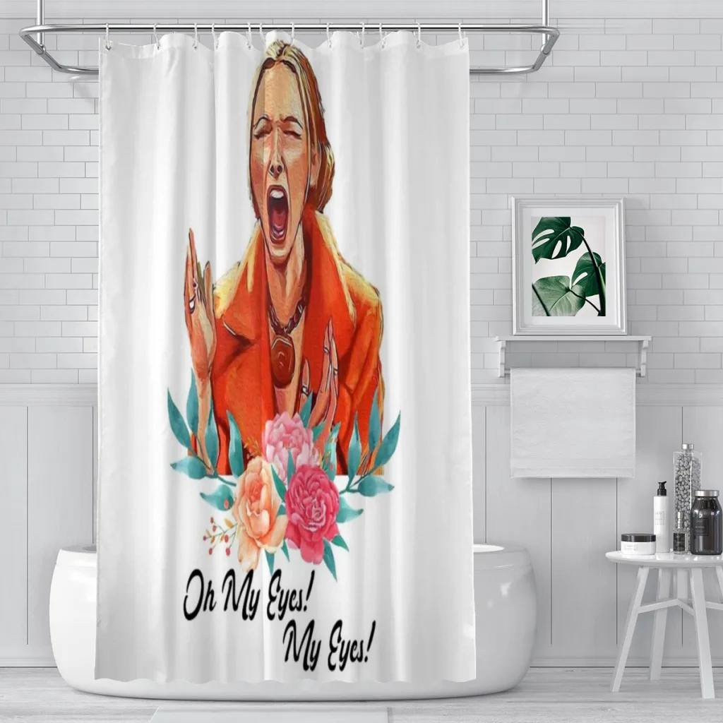 

My Eyes My Eyes Ft Phoebe Buffay Shower Curtain Landscape Bath Curtain With Hooks for Bathroom waterproof scenery