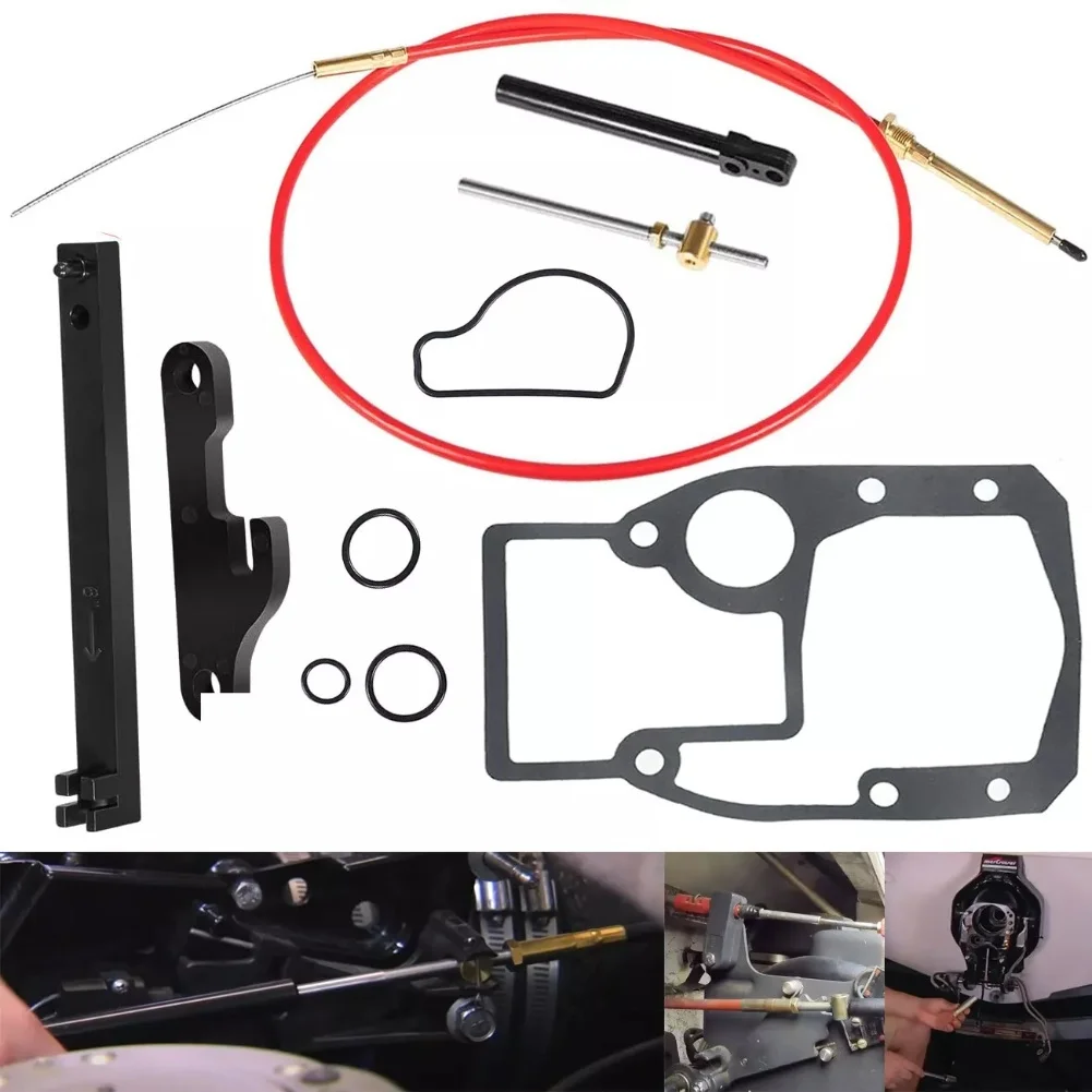 

987661 987654 987498 18-2245 Для OMC Для Cobra Для Sterndrive 1986-1993 987661 Морской трос переключения передач Автомобильные аксессуары
