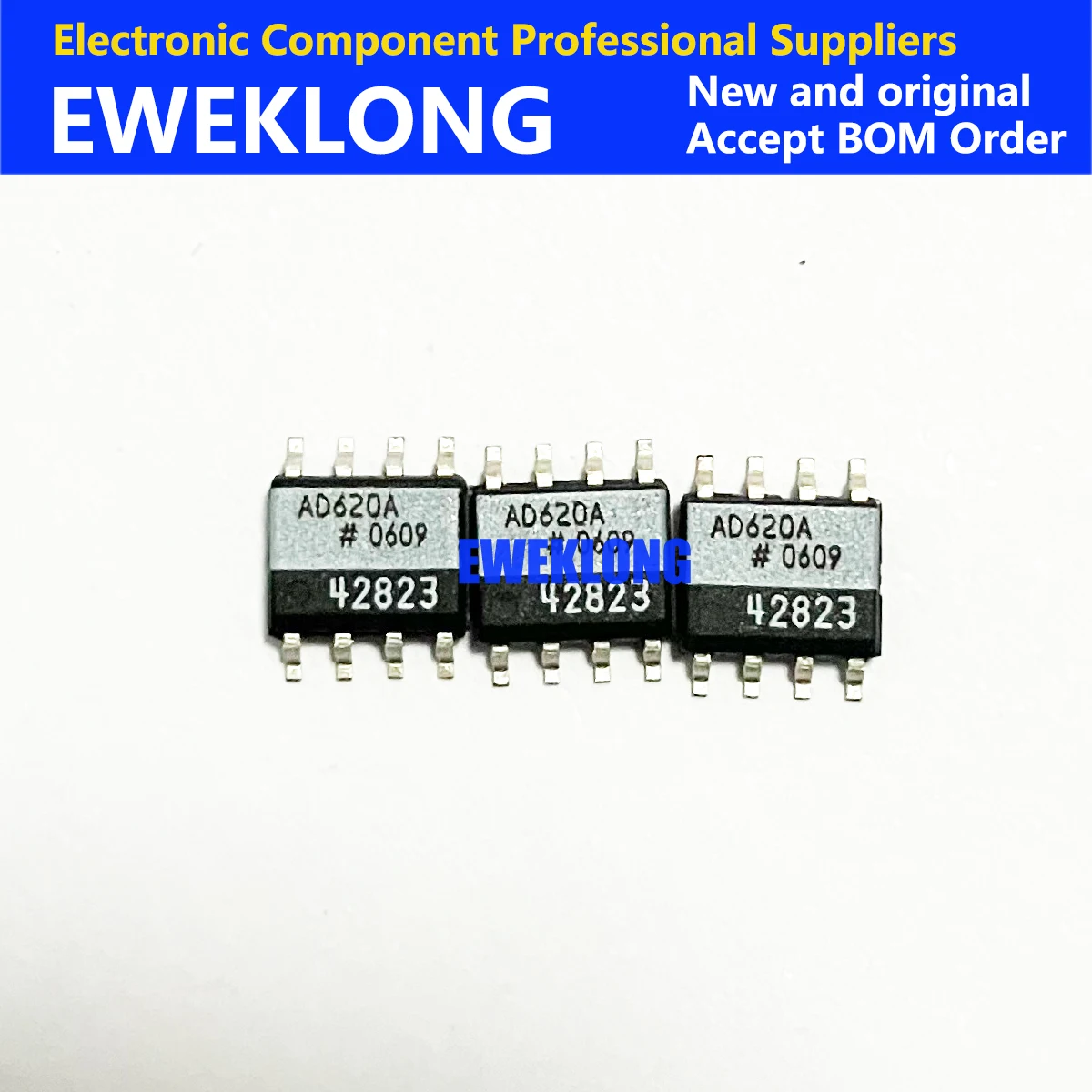 3pcs AD620ARZ SOP8 AD620A Component IC Chip