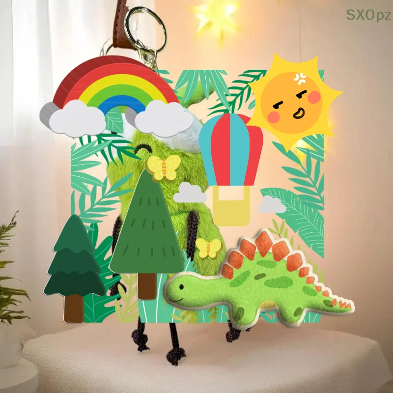 

Милый мультфильм креативные насекомые комары гусеницы тараканы плюшевый брелок кукла кулон Kawaii рюкзак орнамент украшение