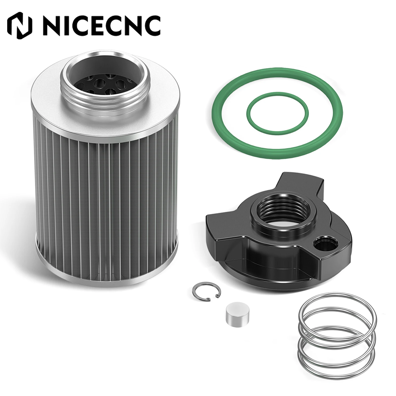 

For Harley Street Glide FLHX 2017-2018 Oil Filter Element Kit Road King FLHRXS Electra Glide Ultra Classic FLHTCU Ultra Limited