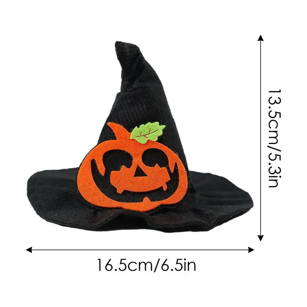 

Halloween Witch Hat with Adjustable Strap, Elastic Hair Band, Pet Supplies, Dog Costume, Party Accessories, 30Pcs