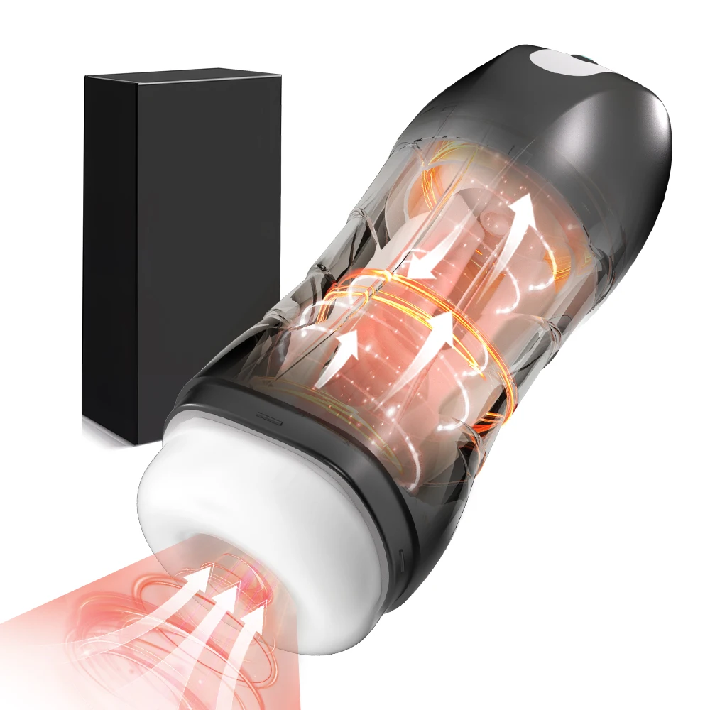 Automatic Sucking Masturbator for Men Vacuum Suction Penis Blowjob Machine Male Masturbation Vibrator Sex Toy for Adult Supplies