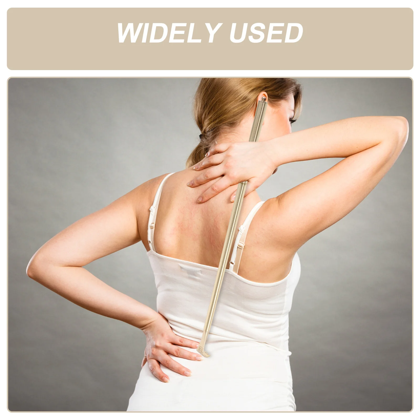 مقبض طويل النحاس الظهر هرش المعادن حكة أداة الإغاثة للرجال النساء كبار السن دائم خدش مدلك المحمولة خمر دليل