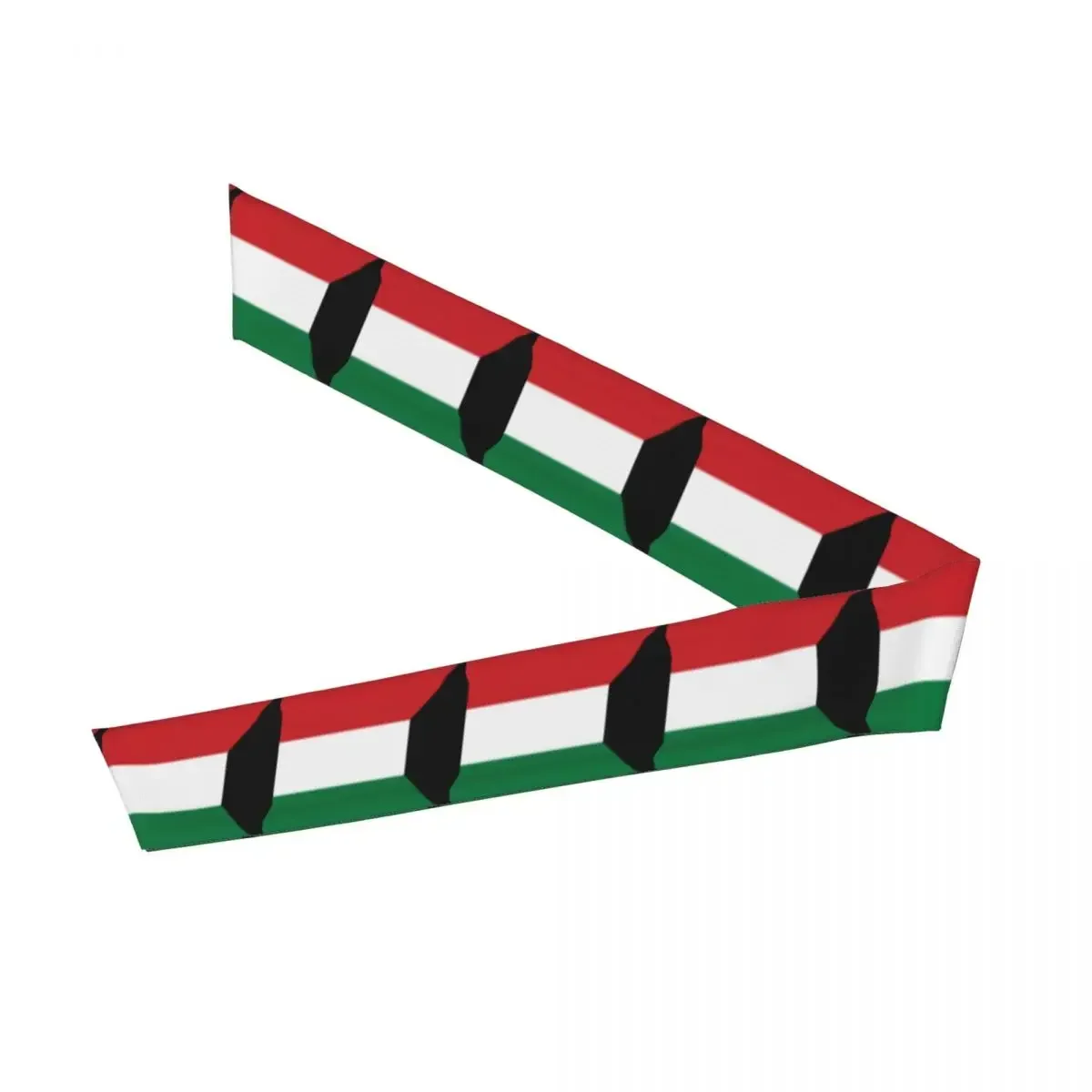 Tie Headbands Kuwait Flag Sports Head Band Athletic Sweatband Bandana Sweat Wicking