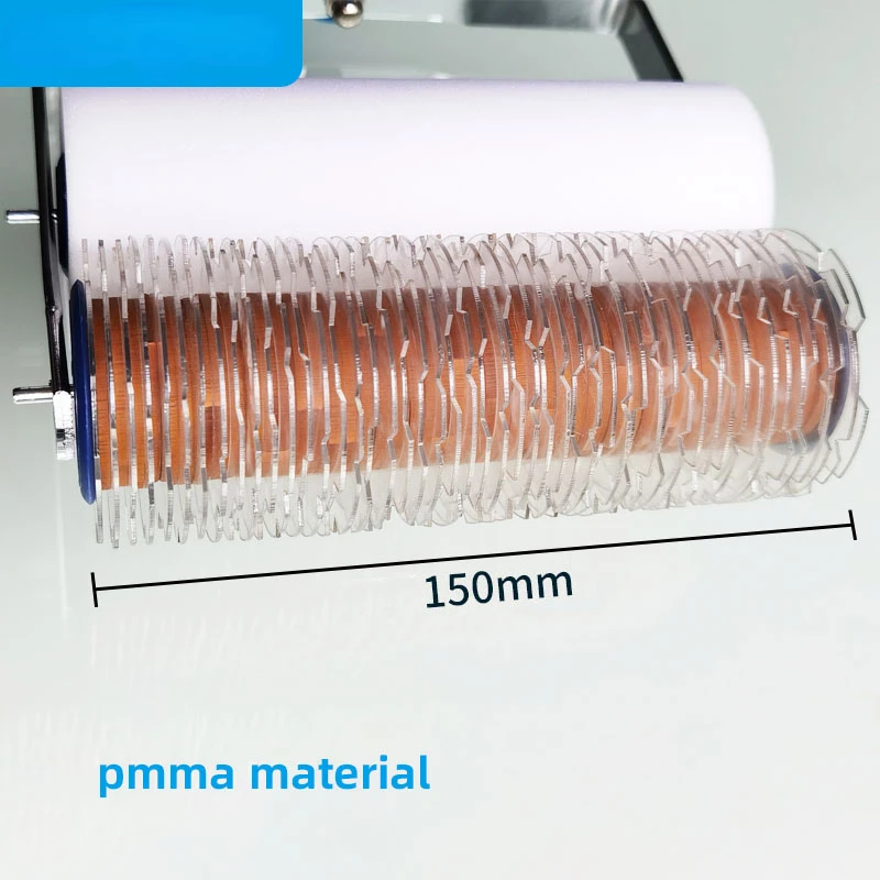 6inch Linen Textured Roller Brush 15cm Pmma Acrylic Patternd Rollers for Wall Decoration Art Painting Tools Paint application