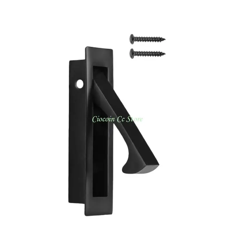 X90F Stainless Steel Sliding Door Handle Cabinet Door Pull Recessed Finger Flush Pull