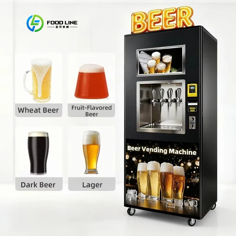 New Product Ideas Self Service Unmanned Machine for Festival Beer Drink Dispenser Vending Machine Customized