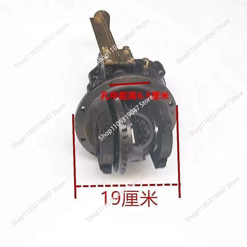 Tricycle motorcycle rear axle afterburner teeth differential