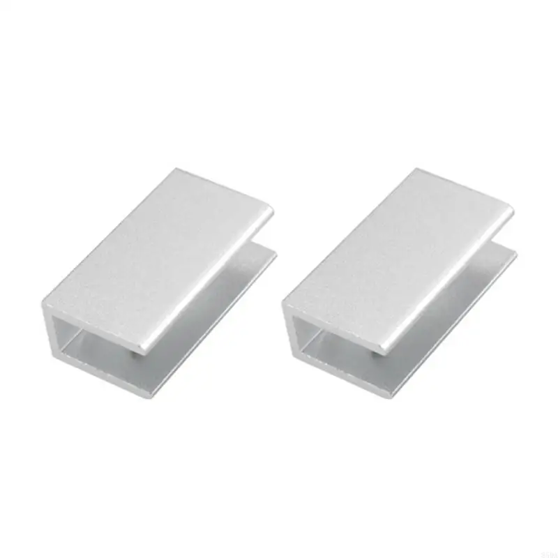 2pcs Clips en verre concis