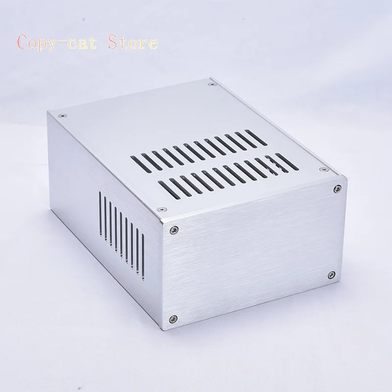 All aluminum surrounding heat dissipation, can be used as power supply, power amplifier silver 1610 multi-purpose chassis