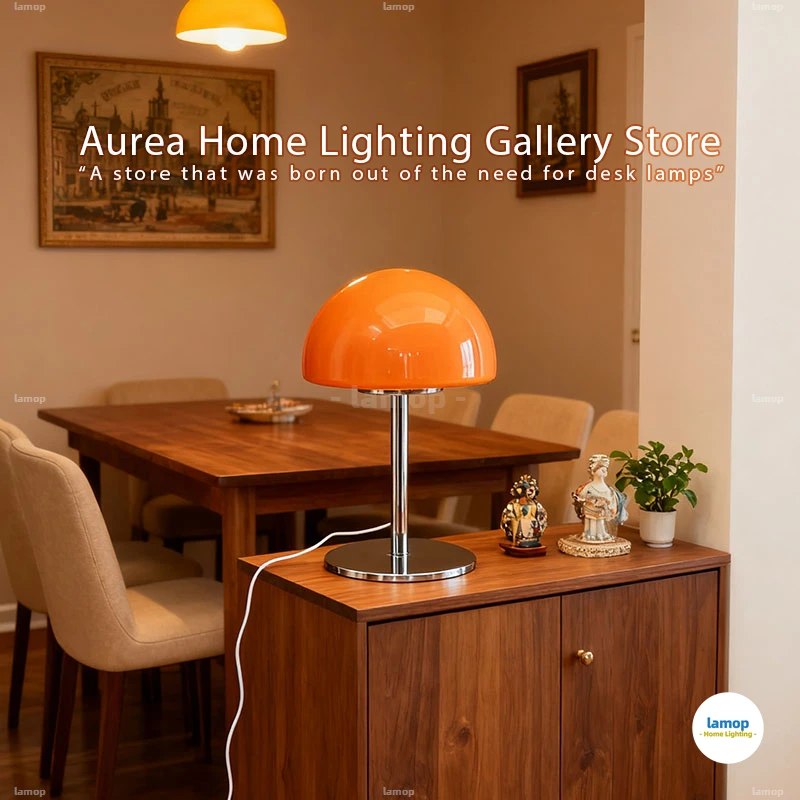 Sunset Glow Floor Lamp Bauhaus Mid-century Vintage Glass Lamp for Living Room