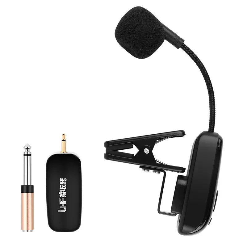 

Professional Saxophone Microphone Dedicated Wireless with Outdoor Stage Pickup for Professional Performance