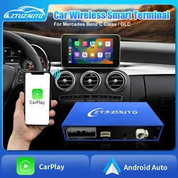 Wireless CarPlay for Mercedes Benz C-Class W205 & GLC 2014-2019 NTG5.0 with Android Auto  Mirror Link AirPlay Car Play Function