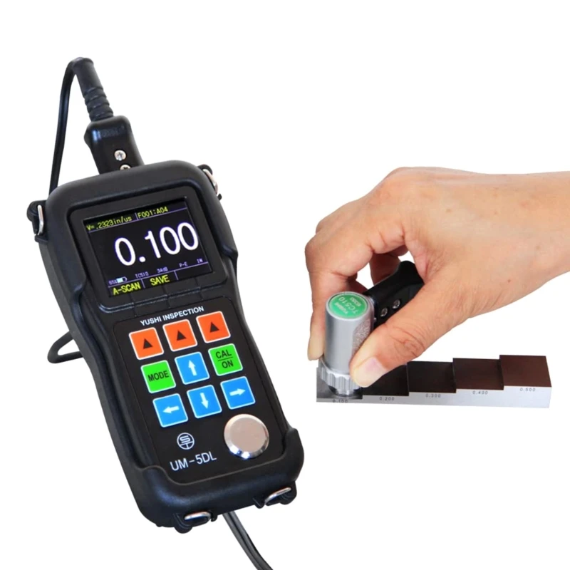 Upgrade 5-step Calibration Block for Ultrasonic Thickness Gauge 0.1\