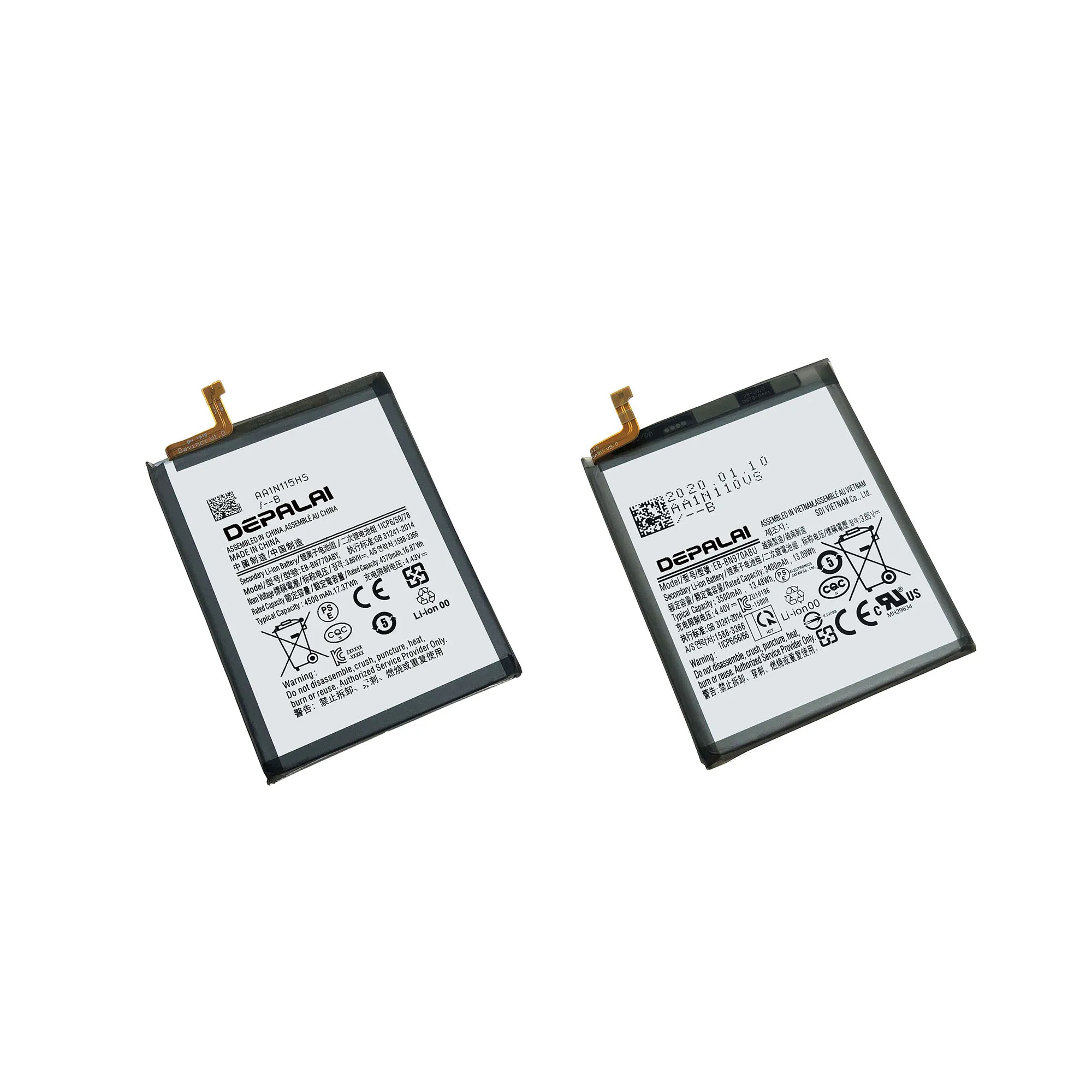 EB-BN970ABU Battery For Samsung Galaxy Note10 Note10+ Note10Plus Note10Lite Batteries BN972ABU BN770ABY Replacement Repair Parts