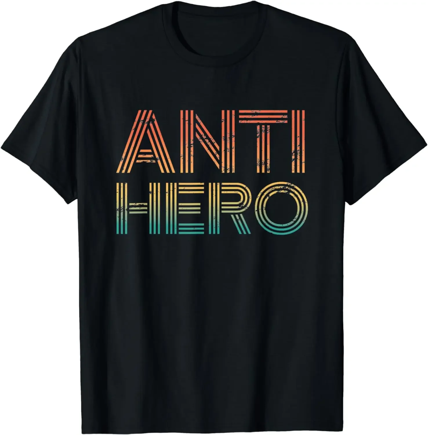 2024 summer tops men clothing Retro Anti Hero - Vintage TV Movie Lover T-Shirt