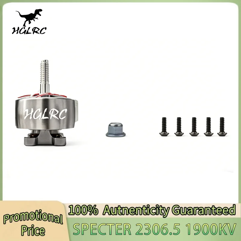

HGLRC SPECTER 2306.5 1900KV 6S Brushless Motor for FPV Racing Freestyle 5inch Drones DIY Parts