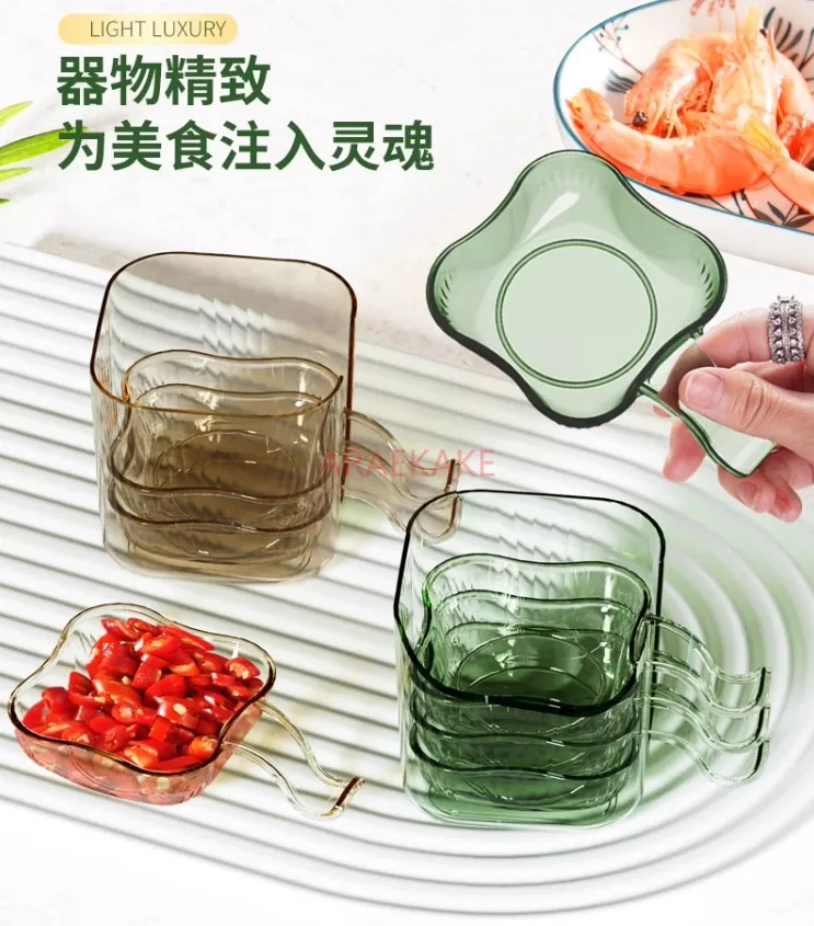 

Dip in seasoning plate, barbecue, vinegar plate, soy sauce seasoning, dry plate, light luxury, bone spitting plate