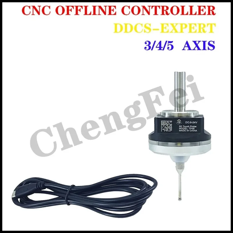 CNC Ddcs Expert V2 Offline Controller Set 3axis4axis5Axis Cnc System Newest Extended Keyboard/3d Edge Finder /Mpg Cyclmotion