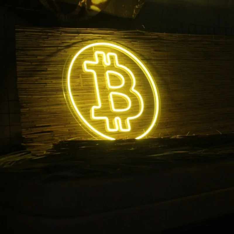 

Bitcoin Neon Sign LED Neon Light Signs for Bar Restaurant Decoration Shop Indoor Neon Lamp Business Advertising Wall Decor