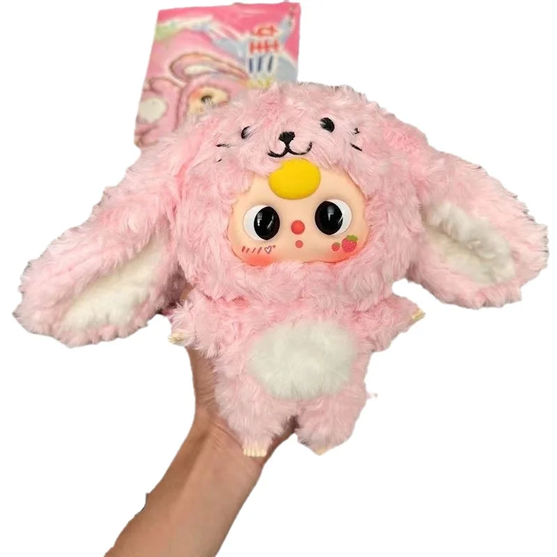 Cute Doll Three Generation 3 Cute Plush Blind Box Chinese Zodiac Animal Doll Keychain Kawaii Stuffed Figure Ornament Trendy Gift view 6