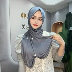 Butterfly Decor High Quality Long Shawls Muslim Clothing Hijab