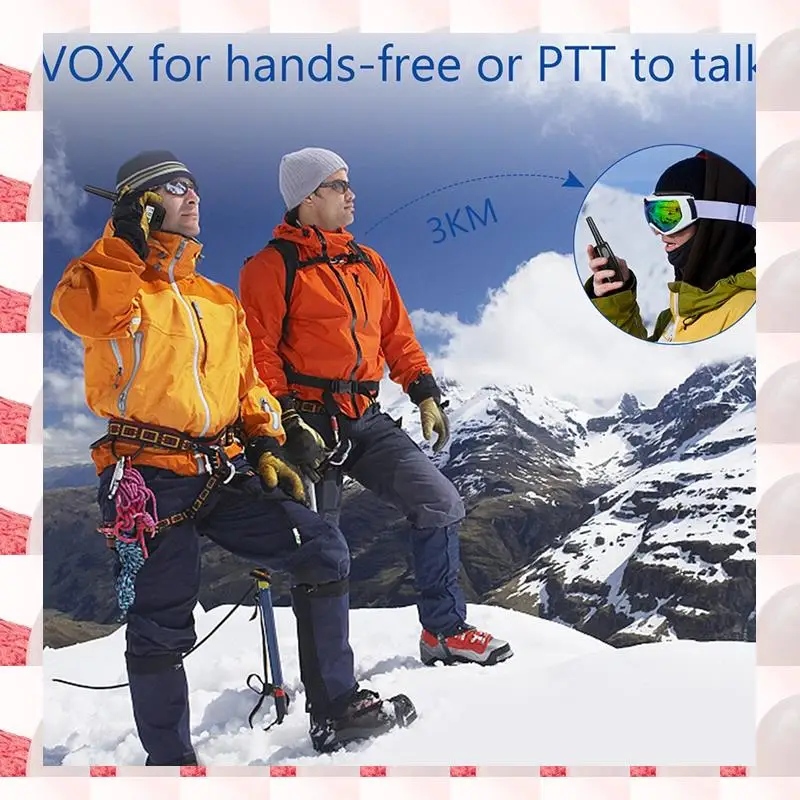 

ABGN 2PCS XF638 Walkie Talkies For Kids,Toys Gifts For Boys Girls,2 Way Radio 22CH VOX,For Camping Hiking Indoor Outdoor