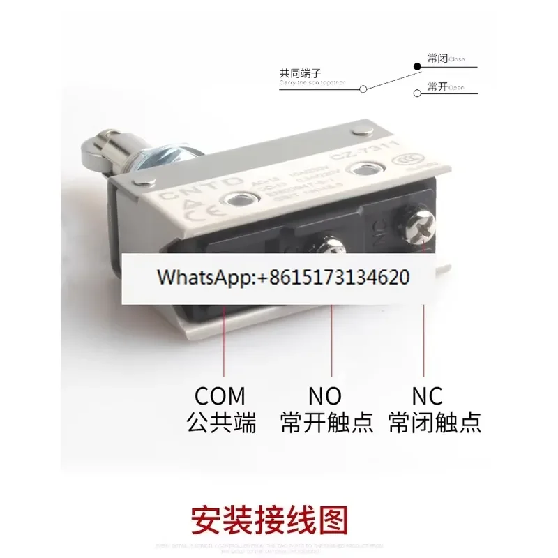 10PCS Stroke AZ Limit TZ Micro Switch CZ-7310 7311 7121 7120 7141 7144