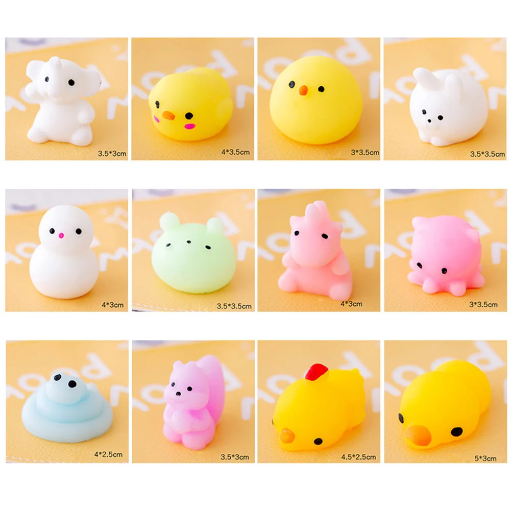 Cartoon Quetschen Mochi Spielzeug Heilung Sensorische Zappeln Spielzeug für Erwachsene Kinder Geschenke