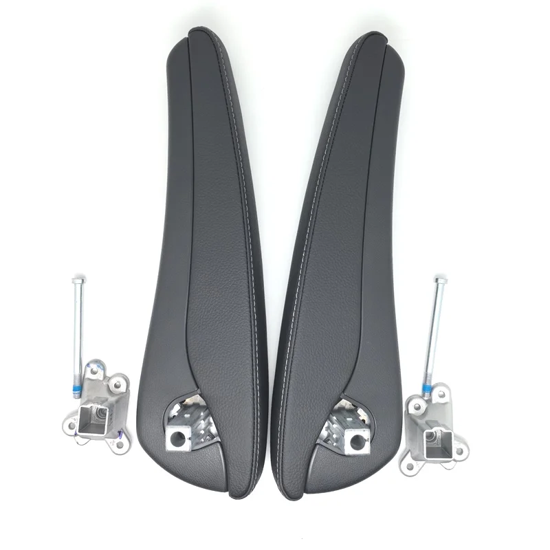 Czarno-beżowy podłokietnik składany przedniego siedzenia z regulowanym wspornikiem do Mercedes-Benz V-Class Vito Metris W447 W448 V260 2014-2022 1szt.