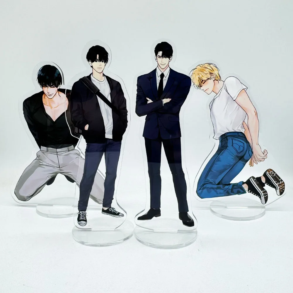 Llavero PAYBACK de acrílico con soporte, merchandising BL Yaoi Manhwa, llavero de anime coleccionable, regalo