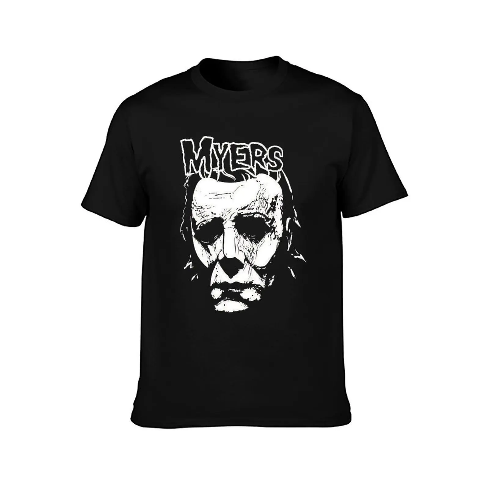 Misfits Myers T-Shirt Basic Solid Tee for Daily Use T-Shirt