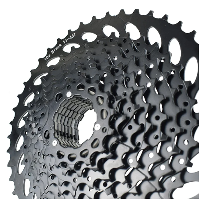 VG SPORTS Mountain Road Bike Black 8 9 10 11 Speed Flywheel Wear Resistant Lightweight Large Tooth  Cassette 