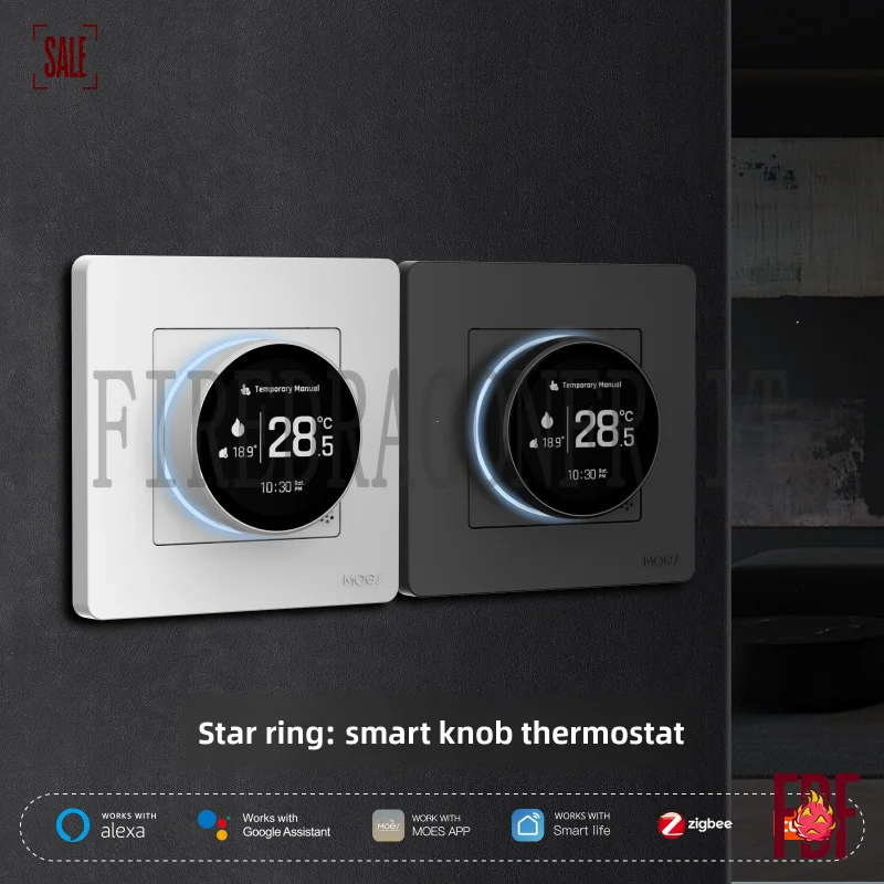 

Zigbee Floor Heating TemperatureController TuyaApp RemoteTimingEnergy Saving Knob SmartSwitch WirelessControl