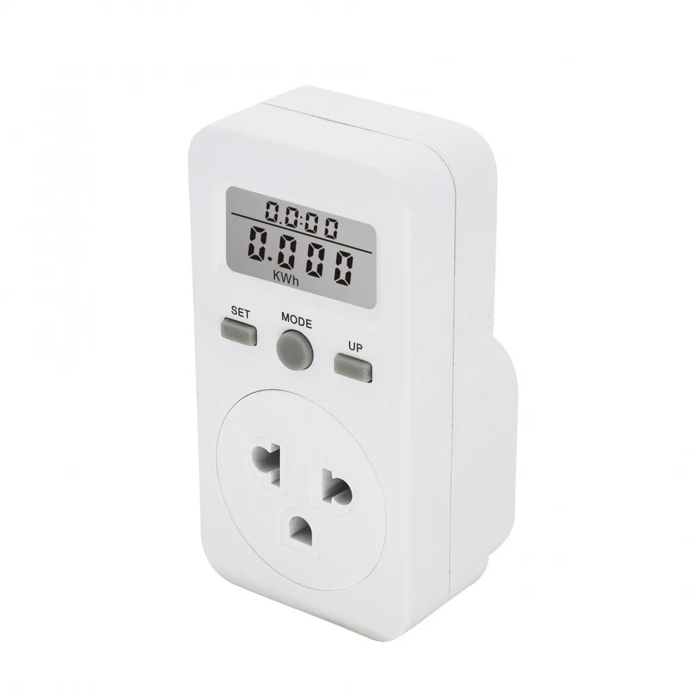 Picture 3: Smart Energy Monitor Billing Socket Power Meter Socket 120/220V 50/60Hz 1800W/2200W Max Load Electric Power Consumption Analyzer
