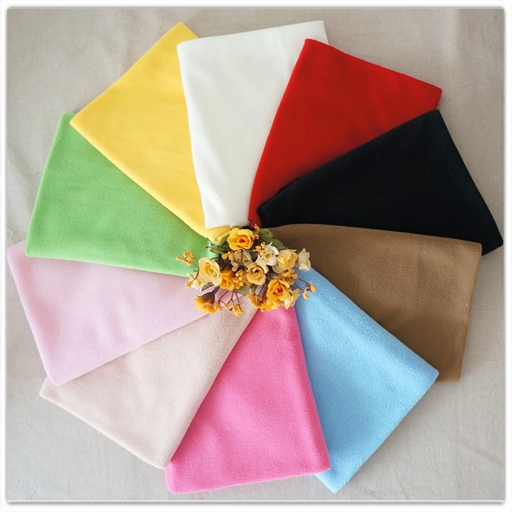 

10pcs Colorful Patchwork Cloth Sewing Fleece Fabric For Handmade Diy Projects Durable Decor Accent Material Table Runners