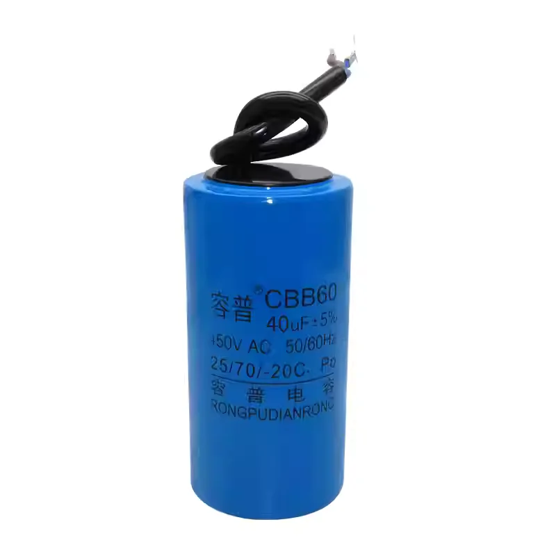 2.2KW 40UF 250UF 450V car washing machine air compressor motor multi-purpose starting and running capacitor