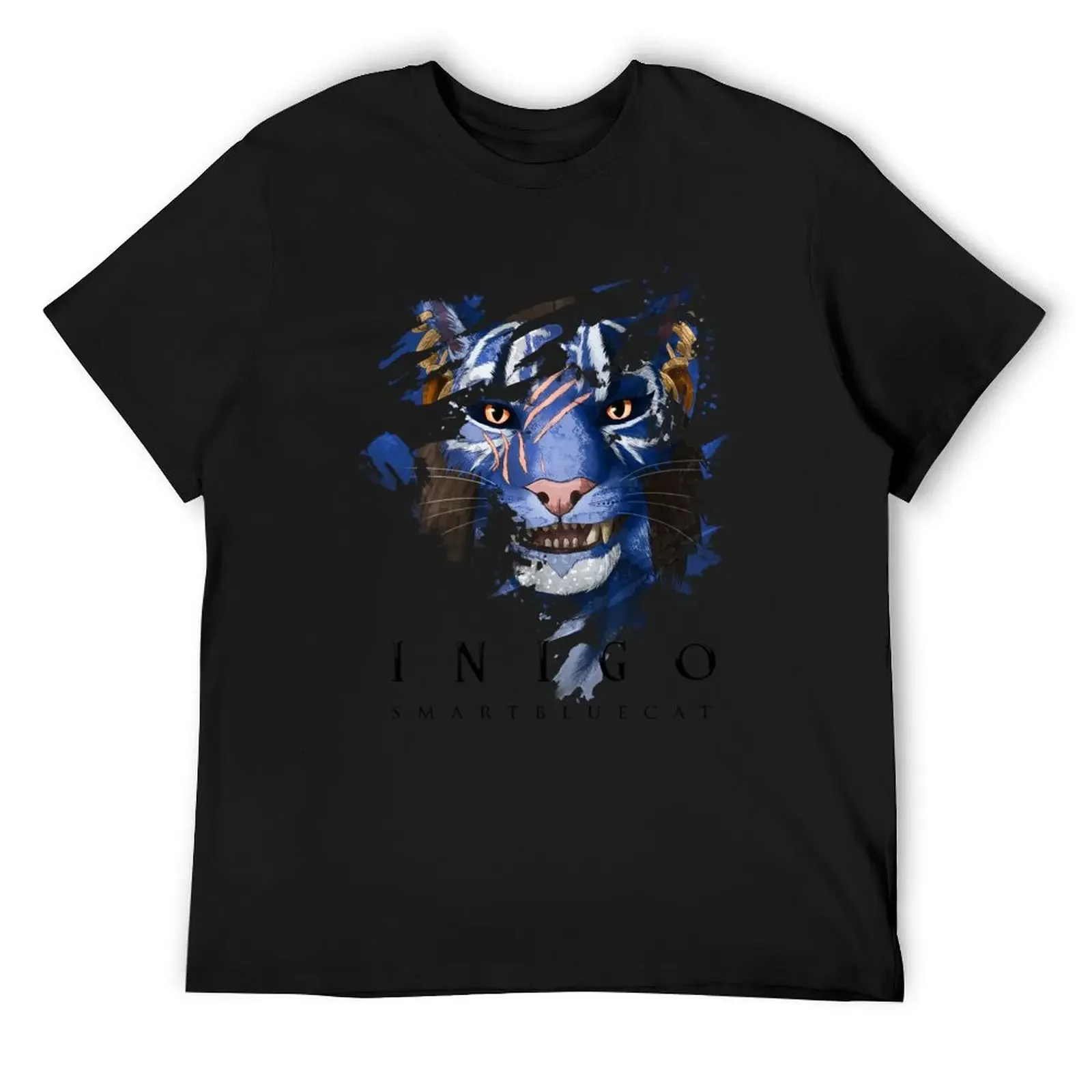 Inigo Up Close for lighter shades T-Shirt custom t shirt vintage man clothes mens graphic t-shirts