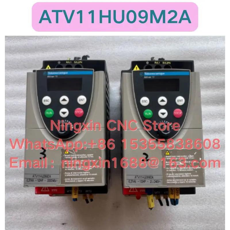 

Second-hand ATV11HU09M2A Inverter Functional test OK Fast delivery