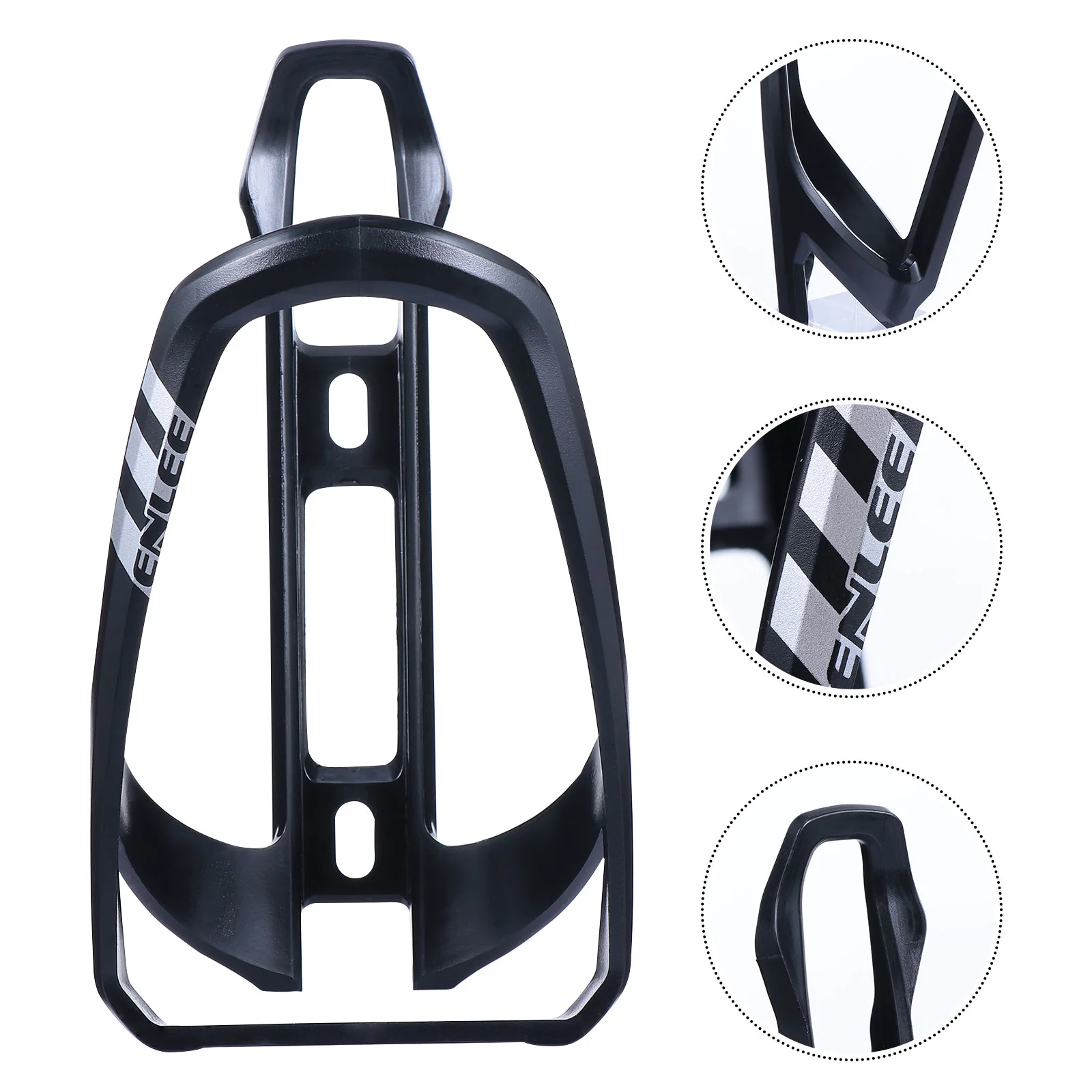 Bike Accessories Bicycle Bottle Cage Plastic Water Holder Bracket 145X7X65CM Simple Cup Black Kettle Frame